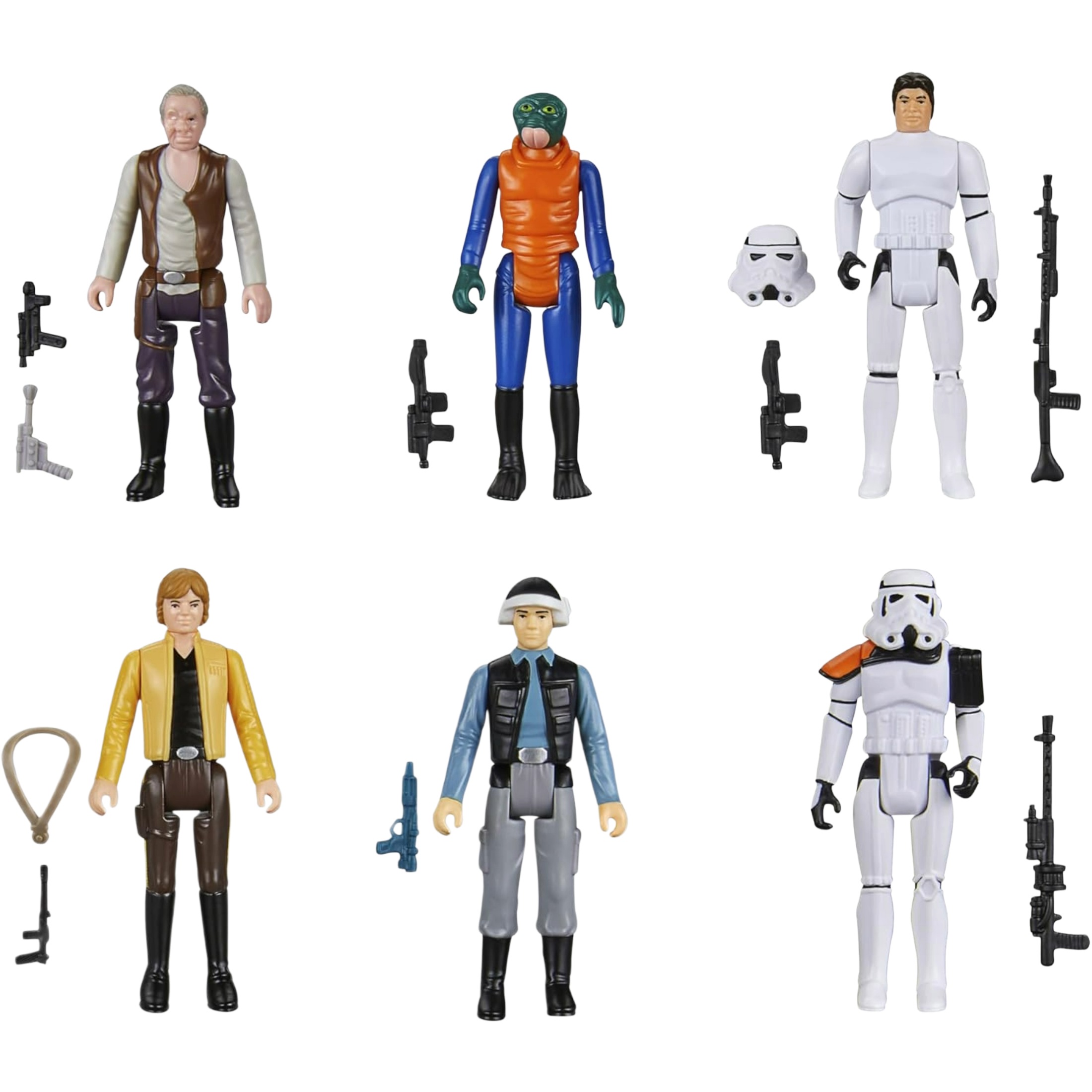 Hasbro Kenner: Star Wars - Retro Collection A New Hope 6-Pack
