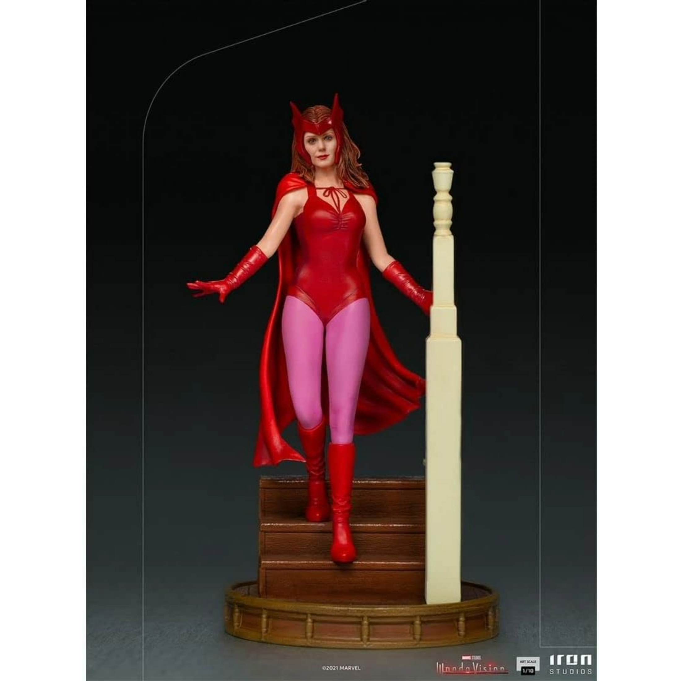 Iron Studios: Marvel WandaVision - Wanda Halloween Version Escala 1/10