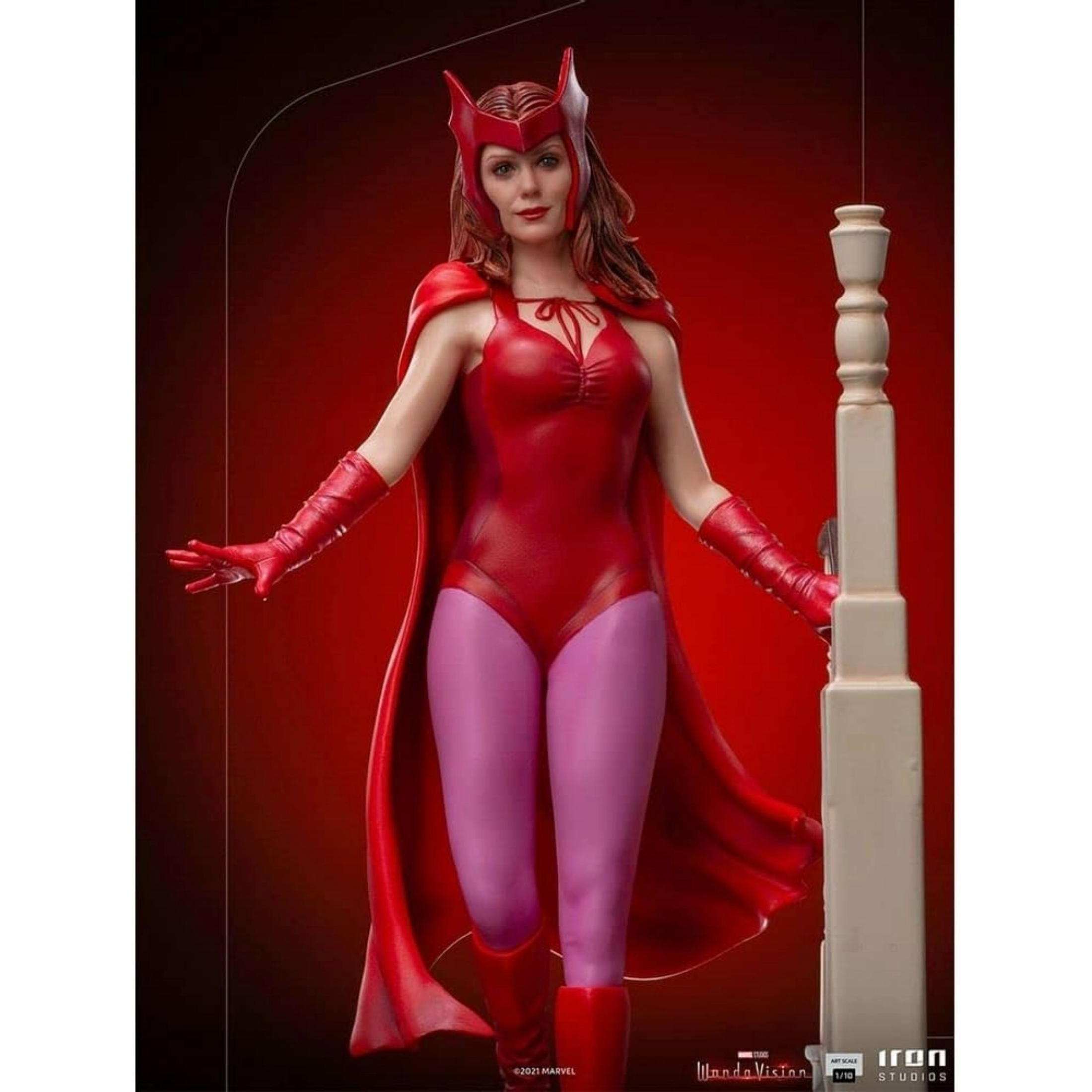 Iron Studios: Marvel WandaVision - Wanda Halloween Version Escala 1/10