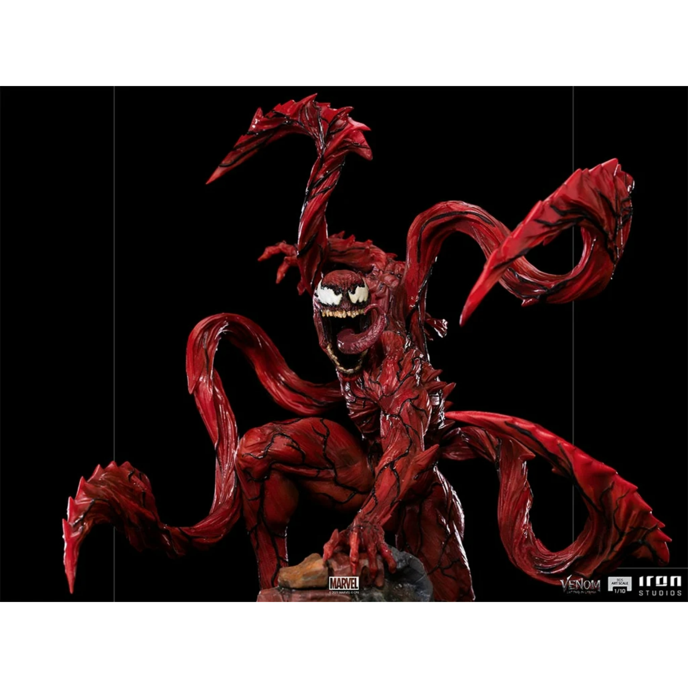 Iron Studios: Marvel Venom Let There Be Carnage - Carnage Escala 1/10