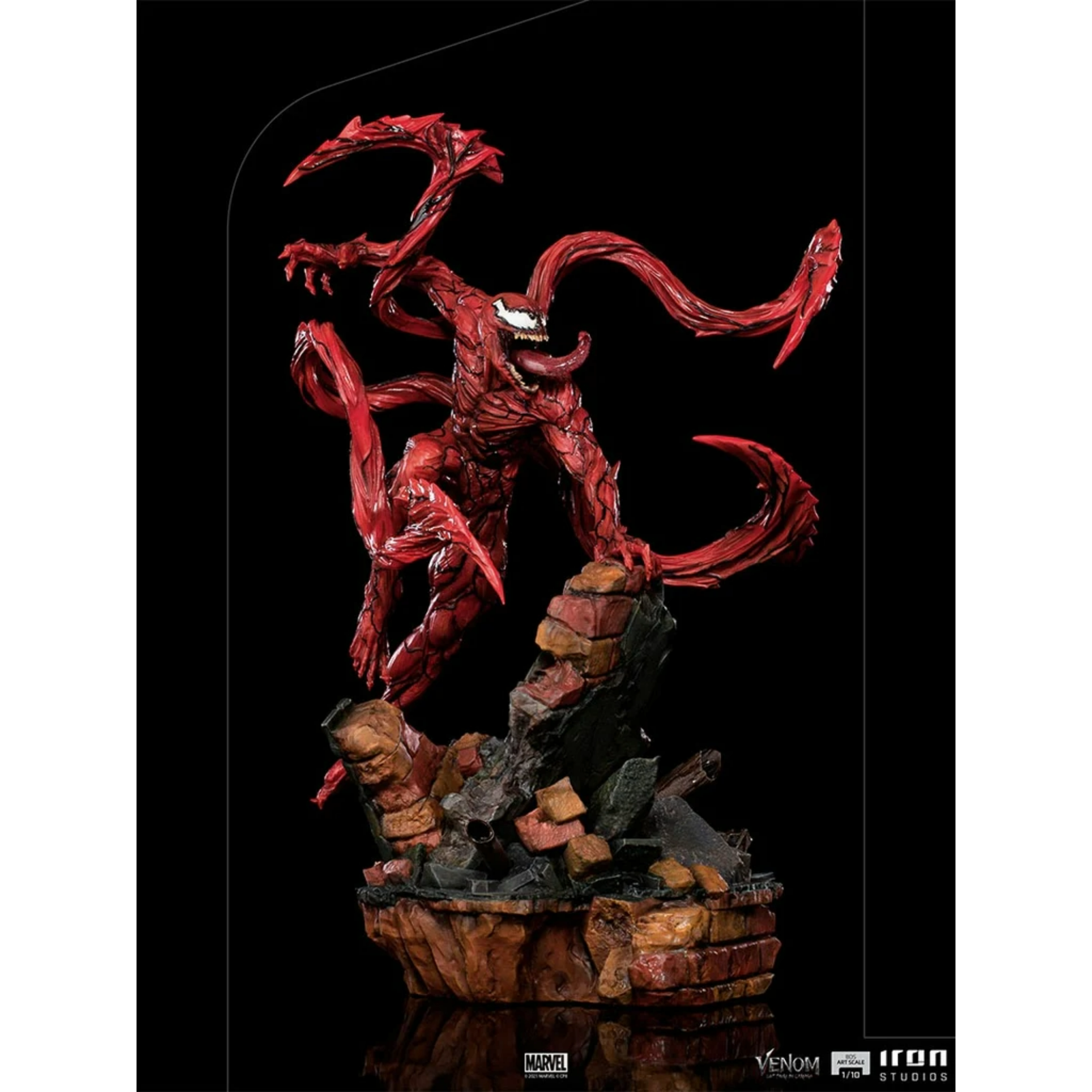 Iron Studios: Marvel Venom Let There Be Carnage - Carnage Escala 1/10