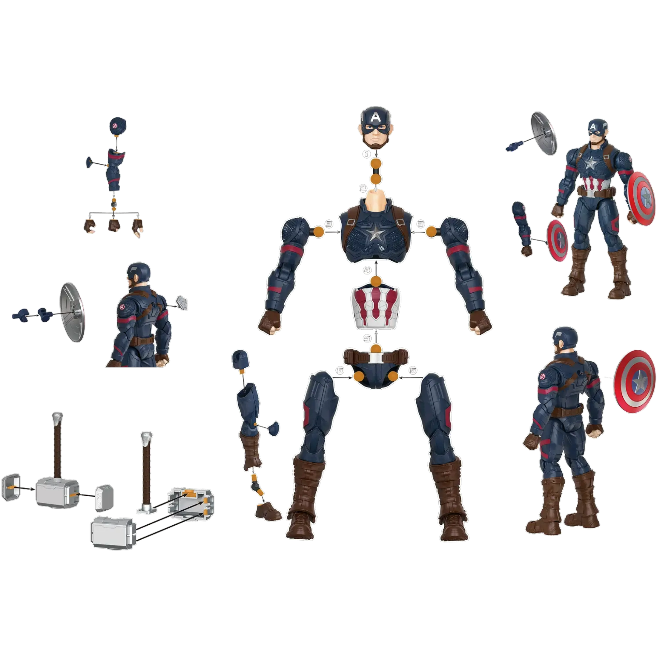 Blokees Champion Class: Marvel The Infinity Saga - Captain America