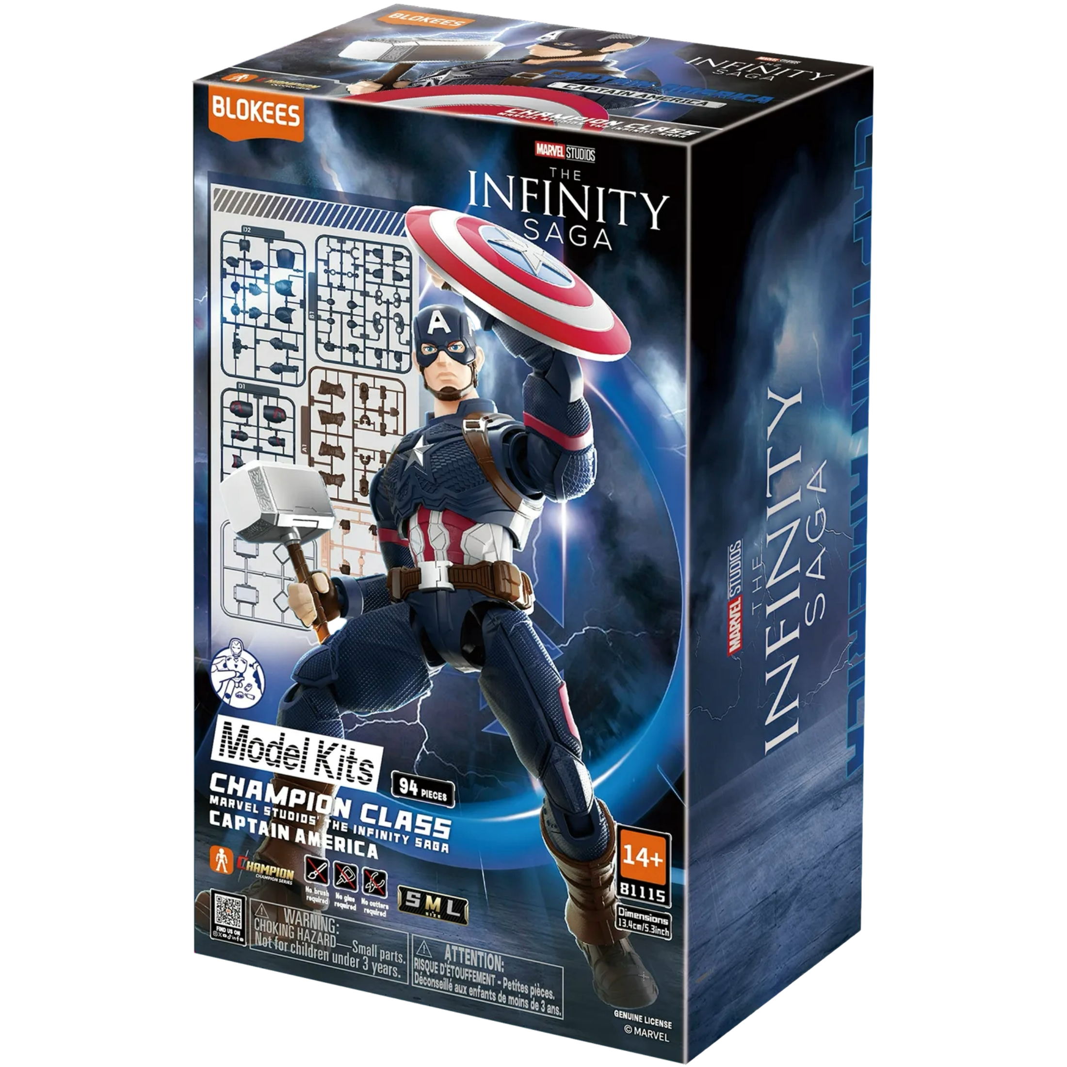 Blokees Champion Class: Marvel The Infinity Saga - Captain America