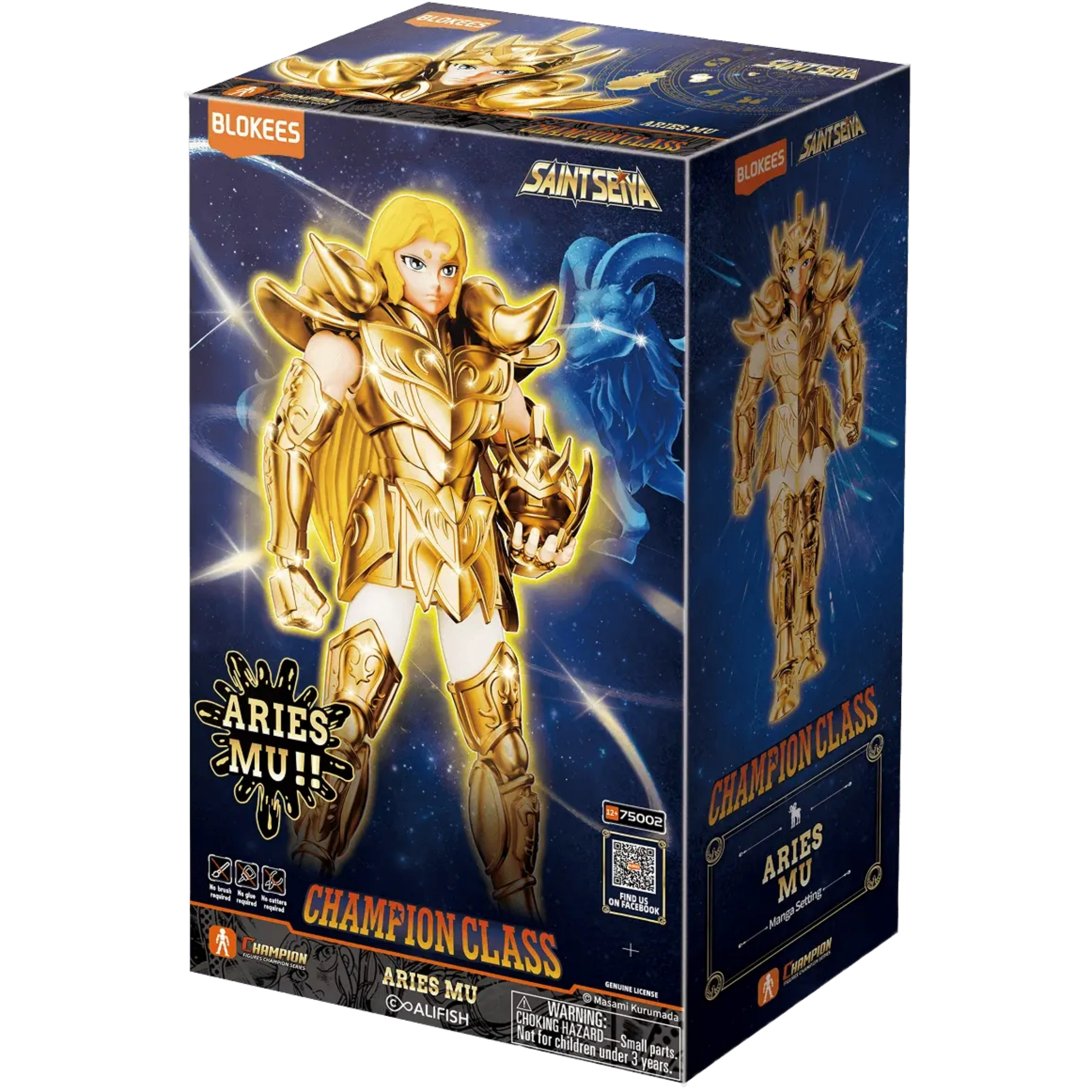 Blokees Champion Class: Saint Seiya - Aries Mu