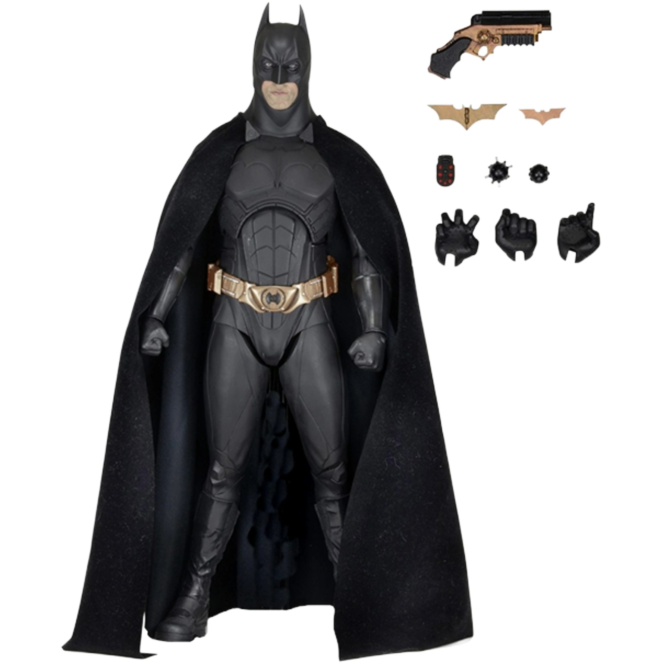 NECA: DC Comics Batman Begins - Batman (Christian Bale) 1/4