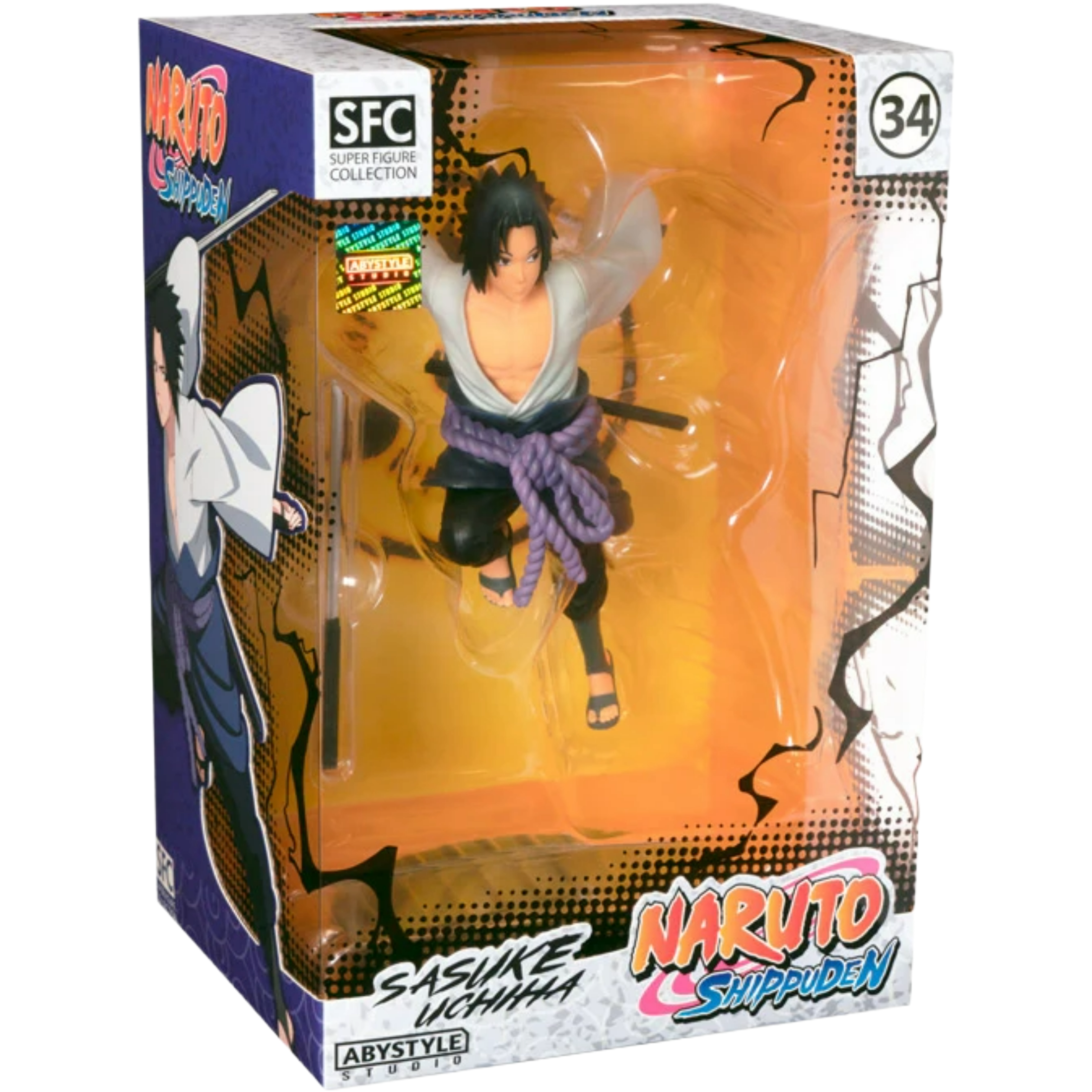 ABYstyle Super Figure Collection: Naruto Shippuden - Sasuke Uchiha