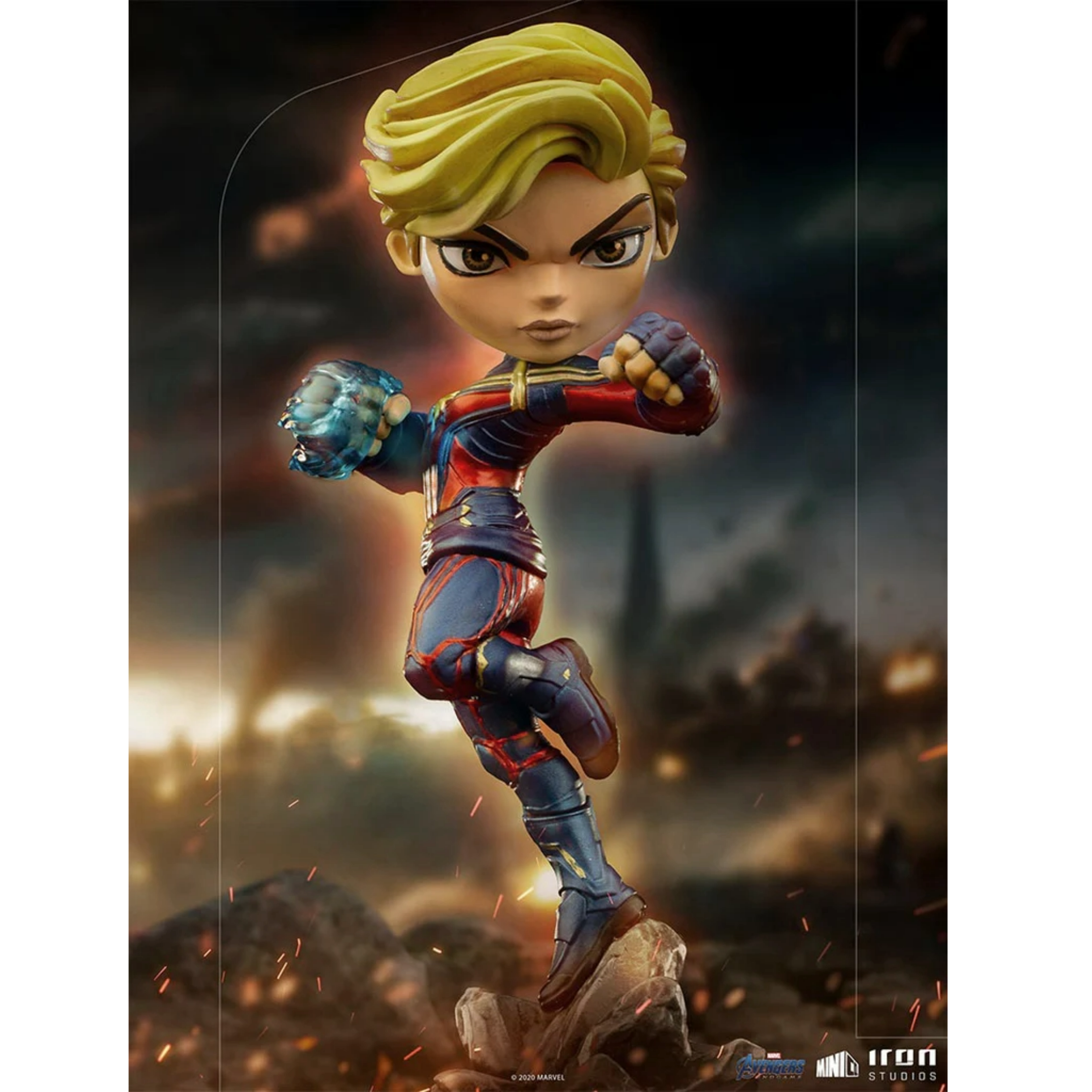 Iron Studios MiniCo: Marvel Avengers Endgame - Captain Marvel