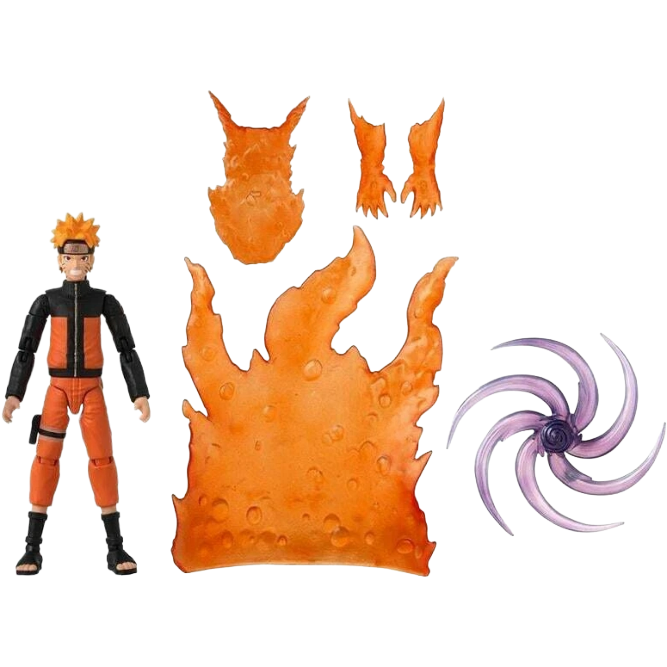 BANDAI Anime Heroes Beyond: Naruto Shippuden - Naruto Uzumaki (Tailed Beast Cloak)