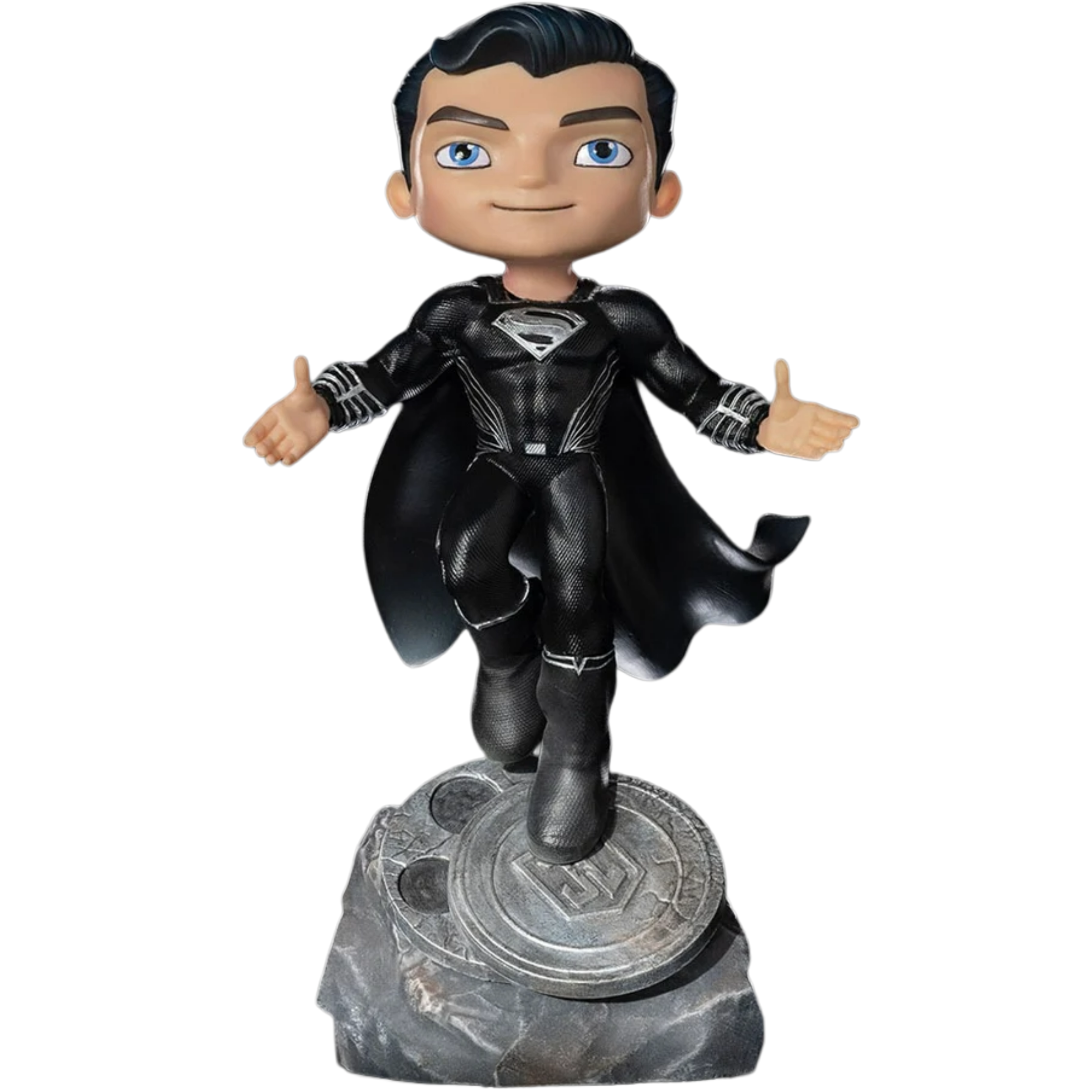 Iron Studios MiniCo: DC Comics Zack Snyder’s Justice League - Superman Black Suit