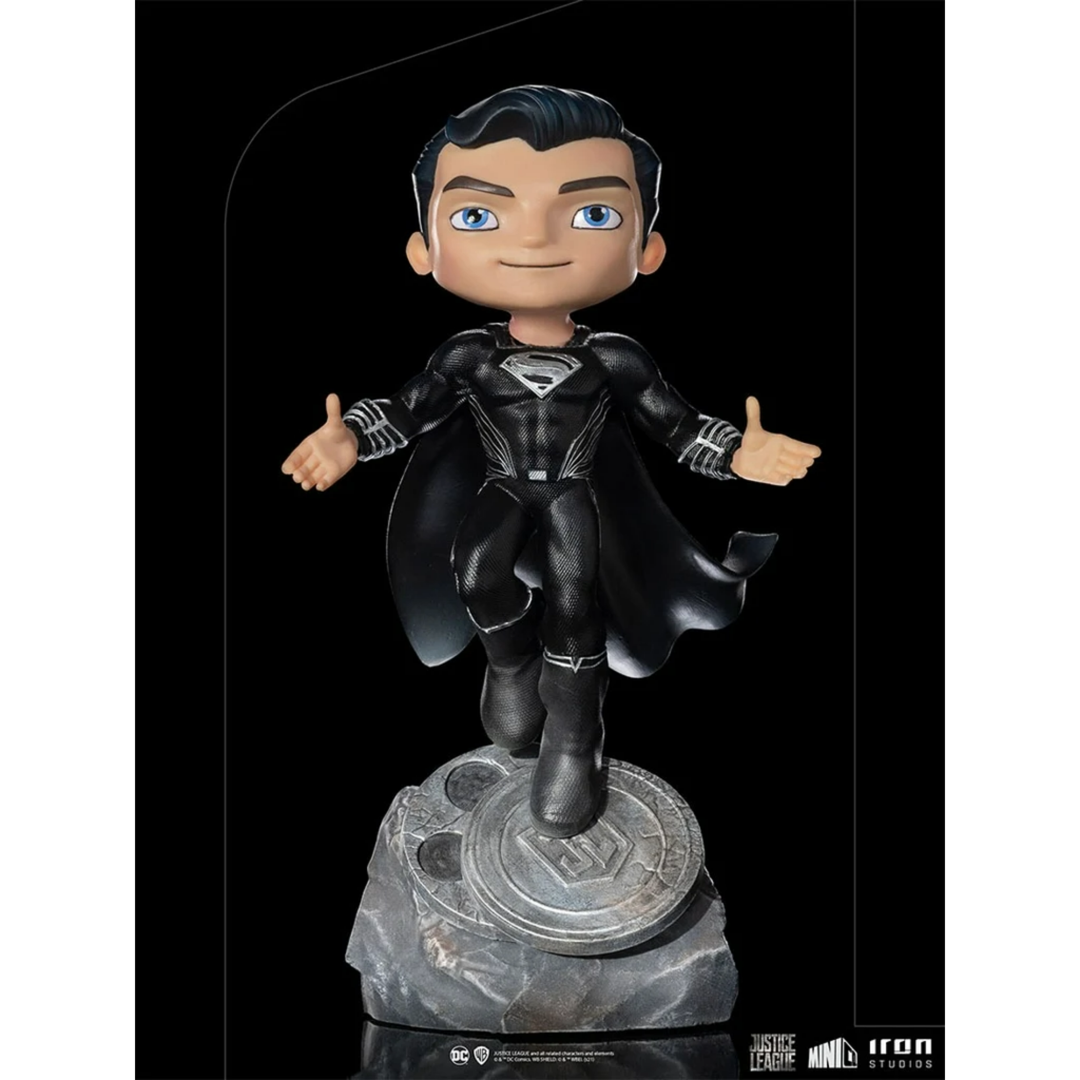Iron Studios MiniCo: DC Comics Zack Snyder’s Justice League - Superman Black Suit