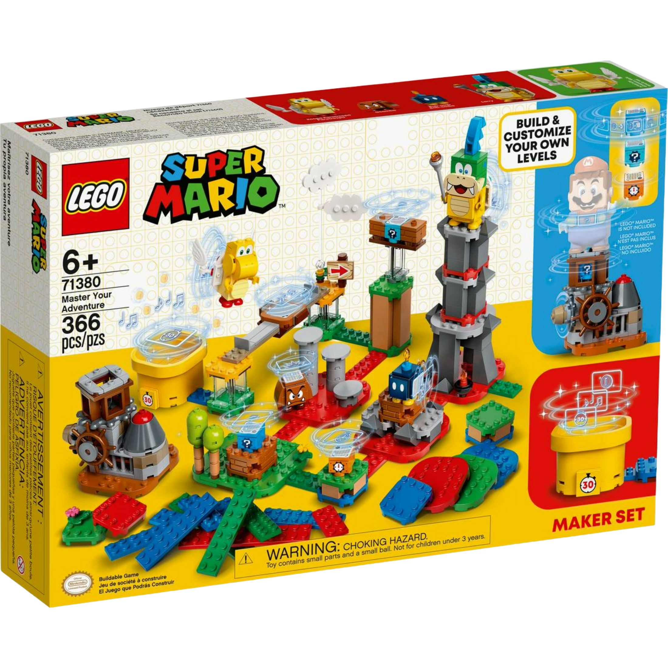 LEGO Kit De Construcción Súper Mario Set De Creación: Tu Propia Aventura