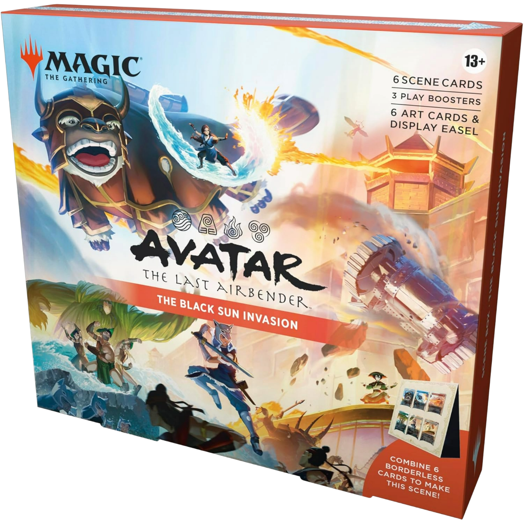 Magic The Gathering: Avatar The Last Airbender - Scene Box The Black Sun Invasion En Inglés